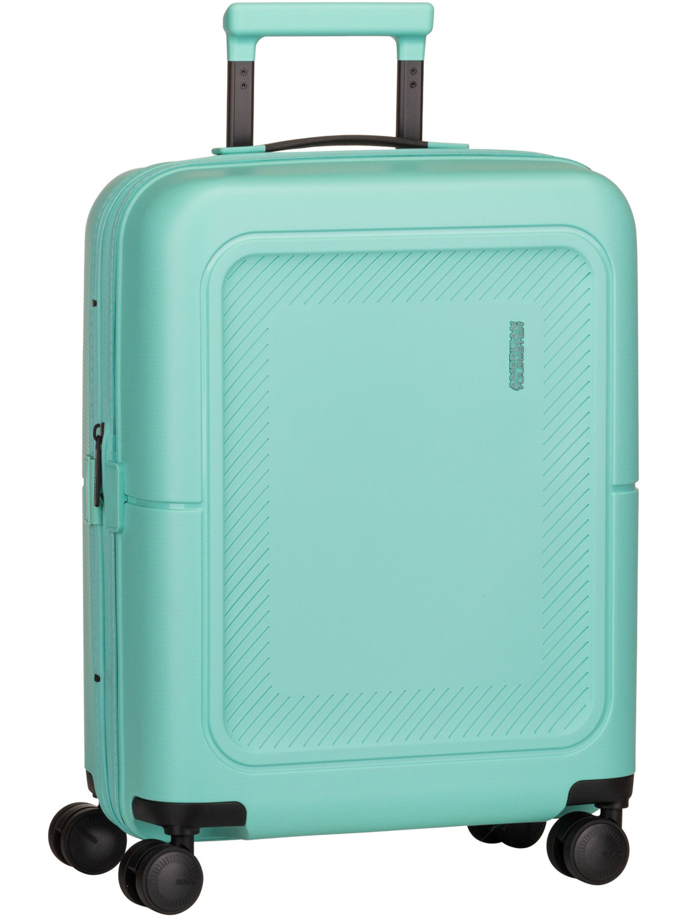 American Tourister Cart 'Dashpop Spinner 55 EXP' in Blue: front