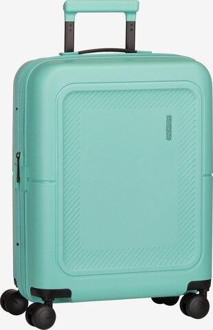 American Tourister Cart 'Dashpop Spinner 55 EXP' in Blue: front
