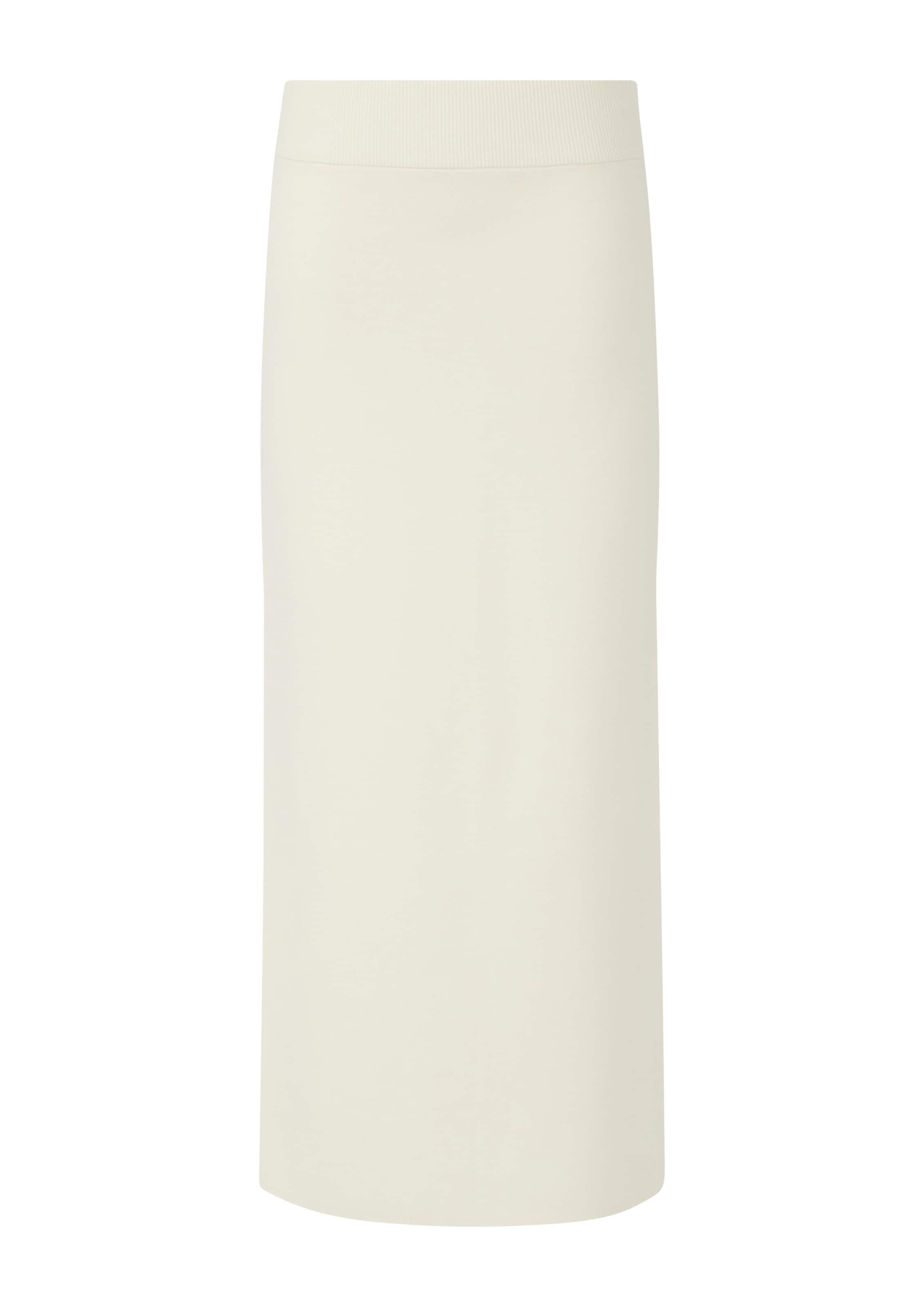 COMMA Skirt in Beige: front