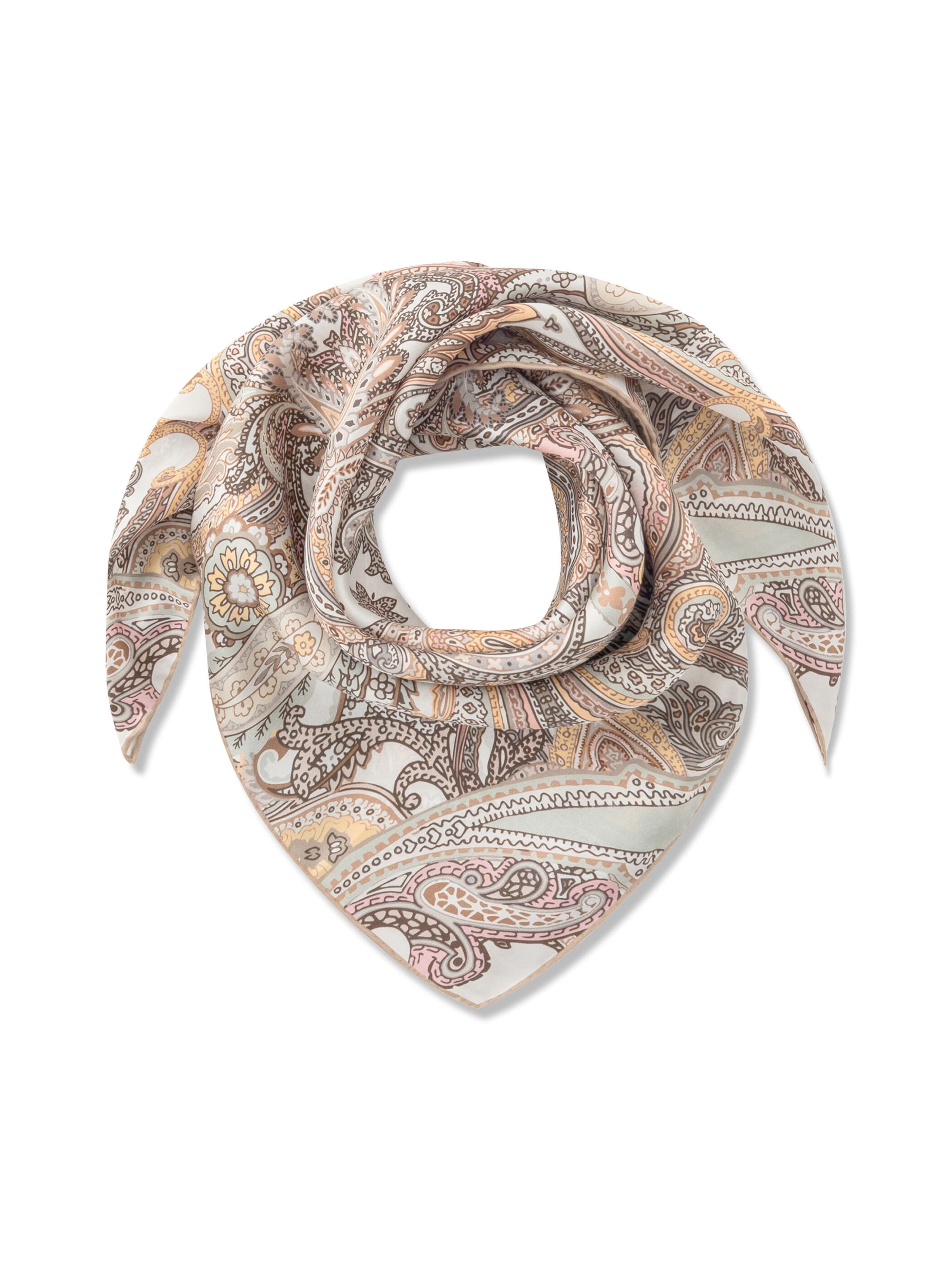 Foulard CODELLO en bleu : devant