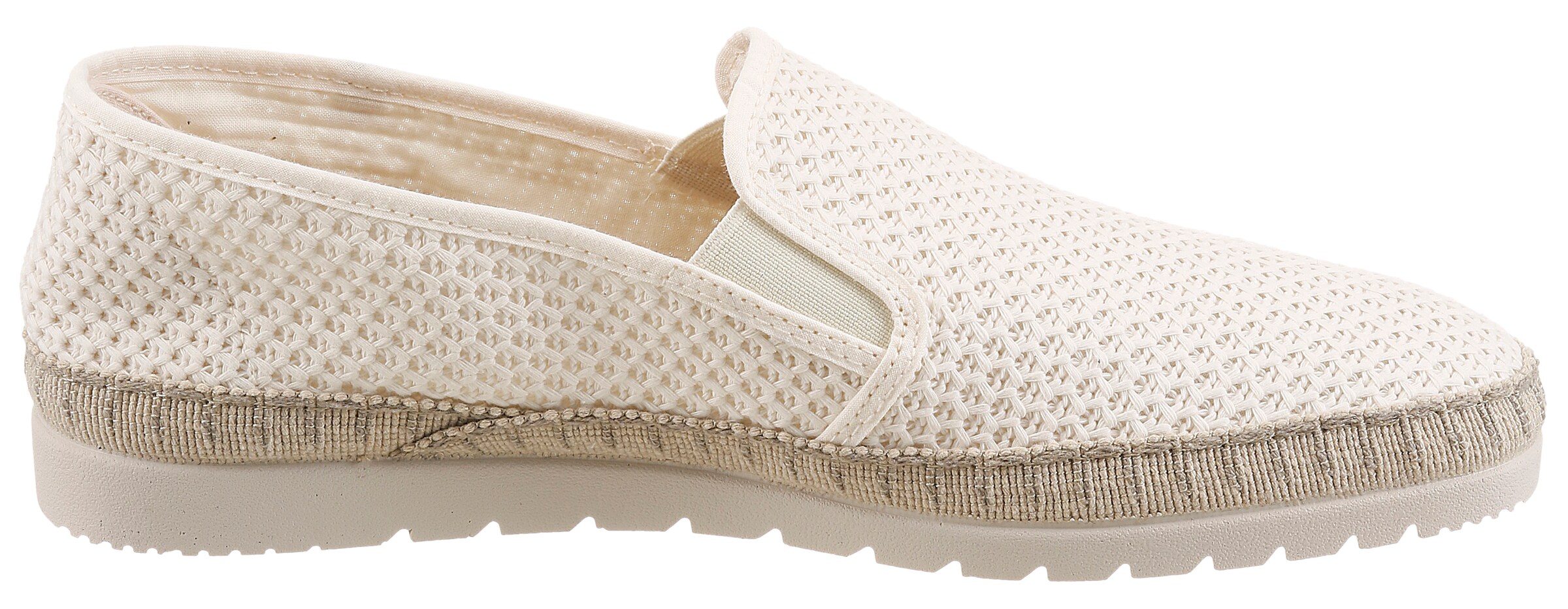 VERBENAS Classic Flats in White