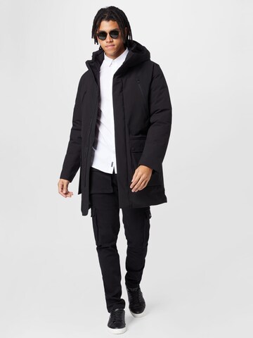 UNITED COLORS OF BENETTON Parka in Schwarz