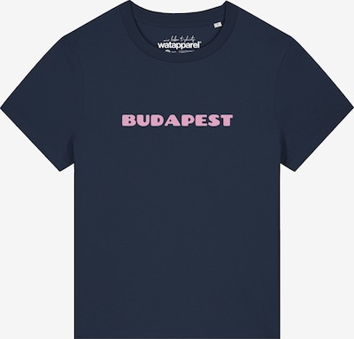 Watapparel T-Shirt 'Budapest Flora' in XXL in navy / braun / lila / eosin, Produktansicht