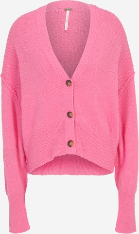 Free People Strickjacke 'FOUND MY FRIEND' in Pink: predná strana