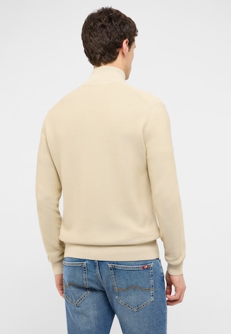 MUSTANG Strickjacke 'Escondido' in Beige