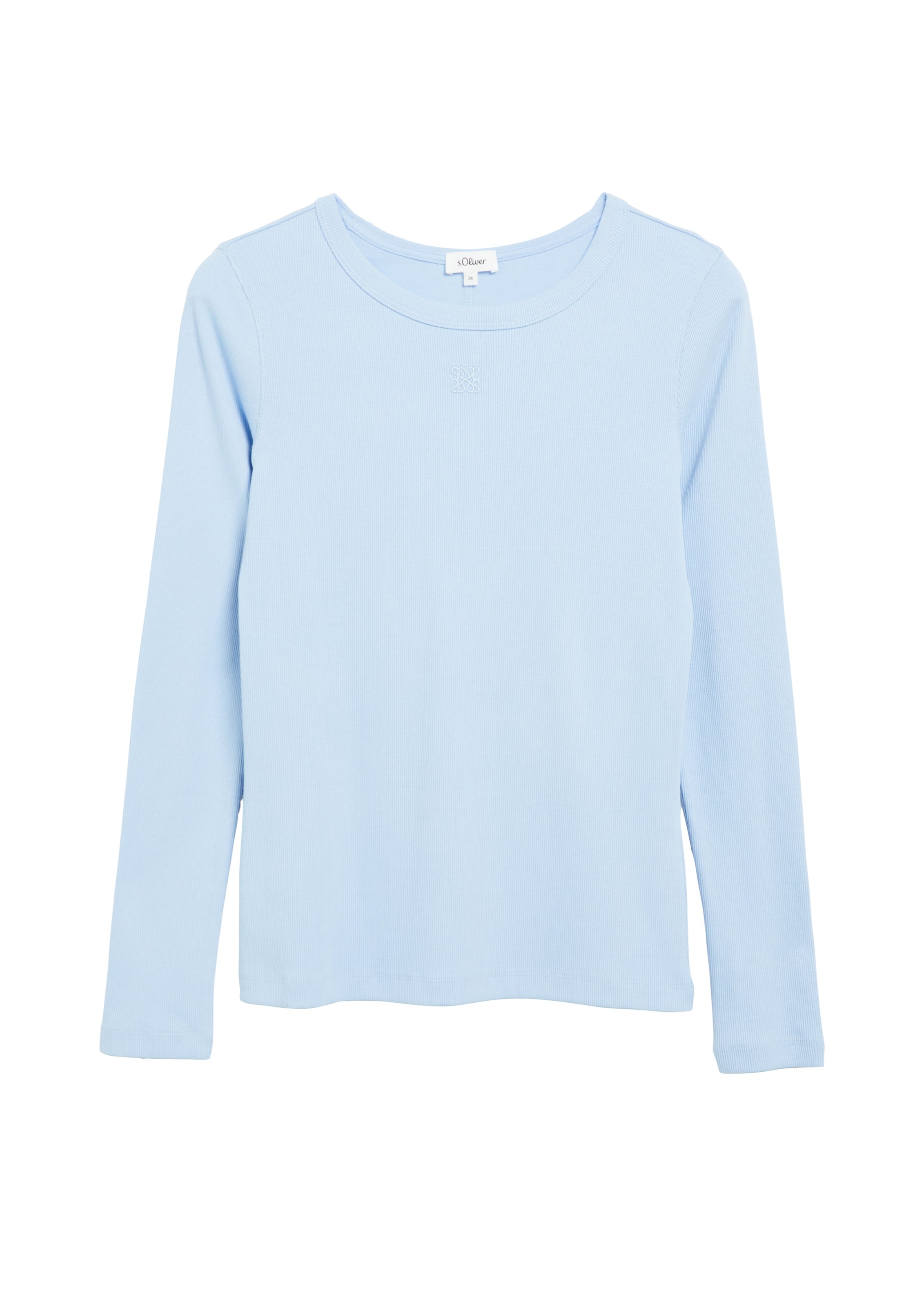 s.Oliver Shirt in Blauw: voorkant