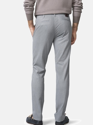 MEYER Slimfit Chinohose 'M5 Move 9-6196' in Grau