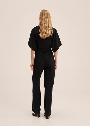 MANGO Jumpsuit 'Garden' in Schwarz