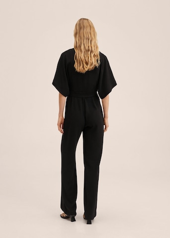 MANGO Jumpsuit 'Garden' in Black