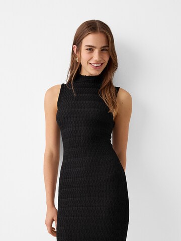 Bershka Kleid in Schwarz