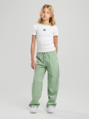 America Today Wide leg Broek in Groen