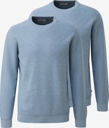 s.Oliver Sweatshirt 'Basic' in Blue: front
