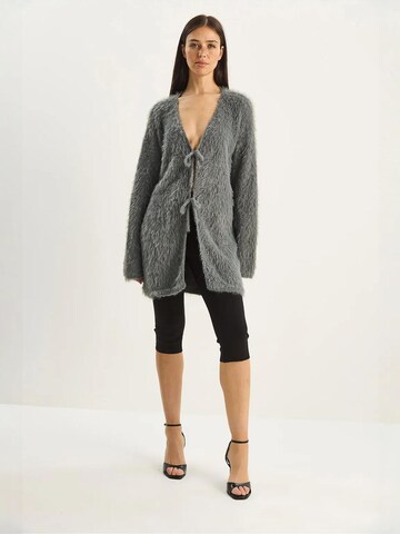 Bianco Lucci Gebreid vest in Grijs