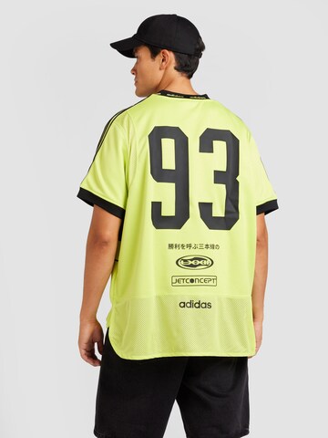 ADIDAS ORIGINALS Shirt 'TEAM 93' in Yellow