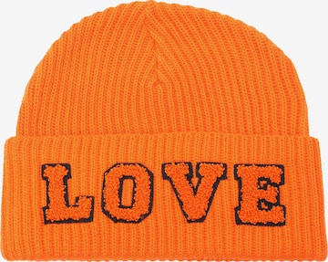 Bonnet 'INE' salzhaut en orange : devant