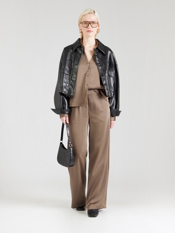 OBJECT Bluse 'OBJCHILLI' i brun