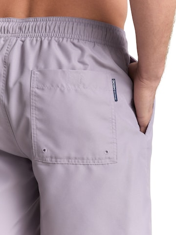 TOM TAILOR DENIM Swimming shorts in Purple