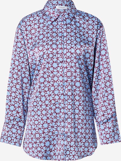 MOSS COPENHAGEN Bluza 'Myrina' u svijetloplava / tamno crvena, Pregled proizvoda