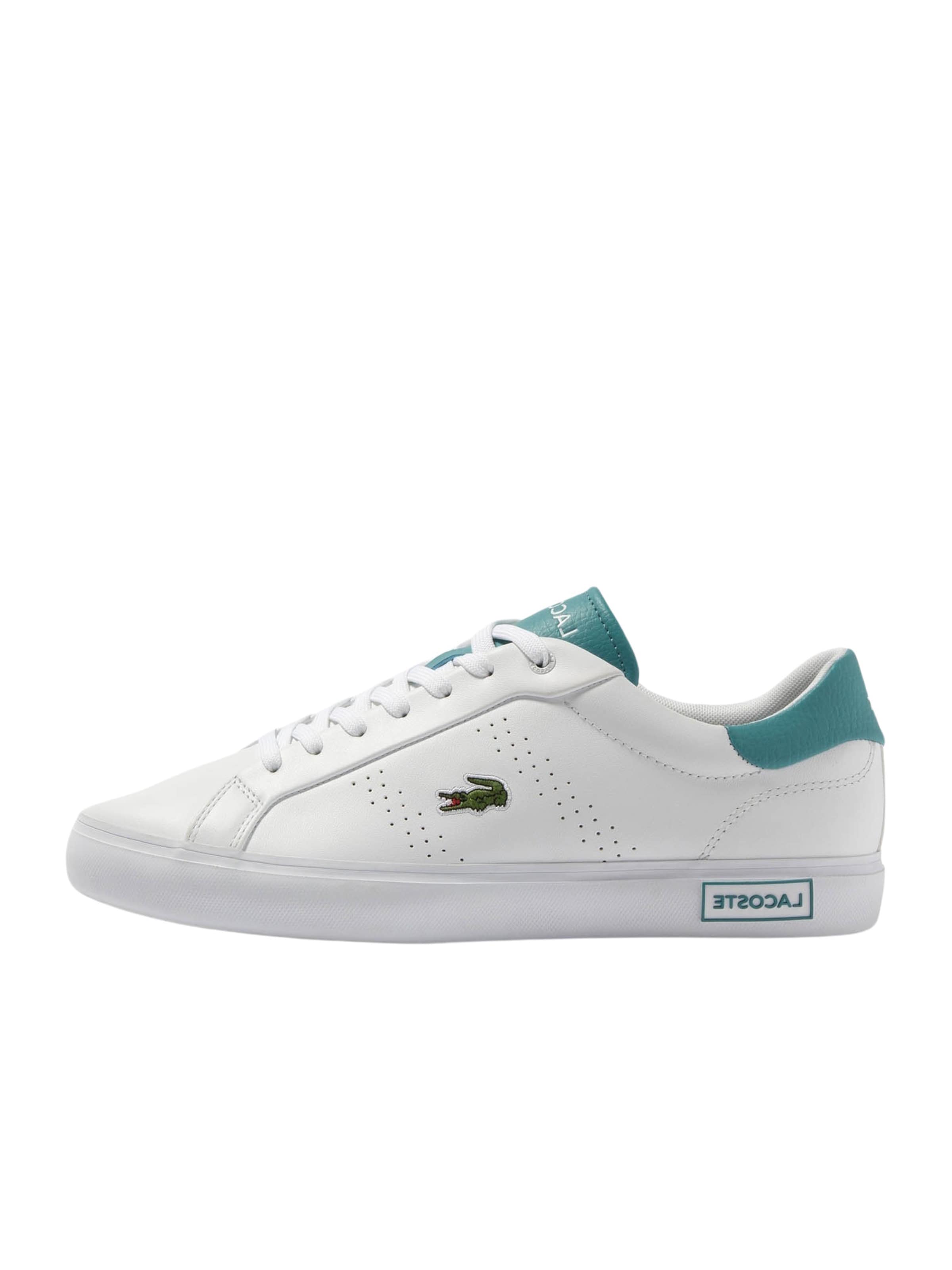 LACOSTE Matalavartiset tennarit 'Powercourt 2.0 ' värissä valkoinen: etupuoli
