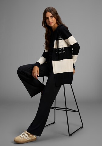 LAURA SCOTT Knit Cardigan in Black
