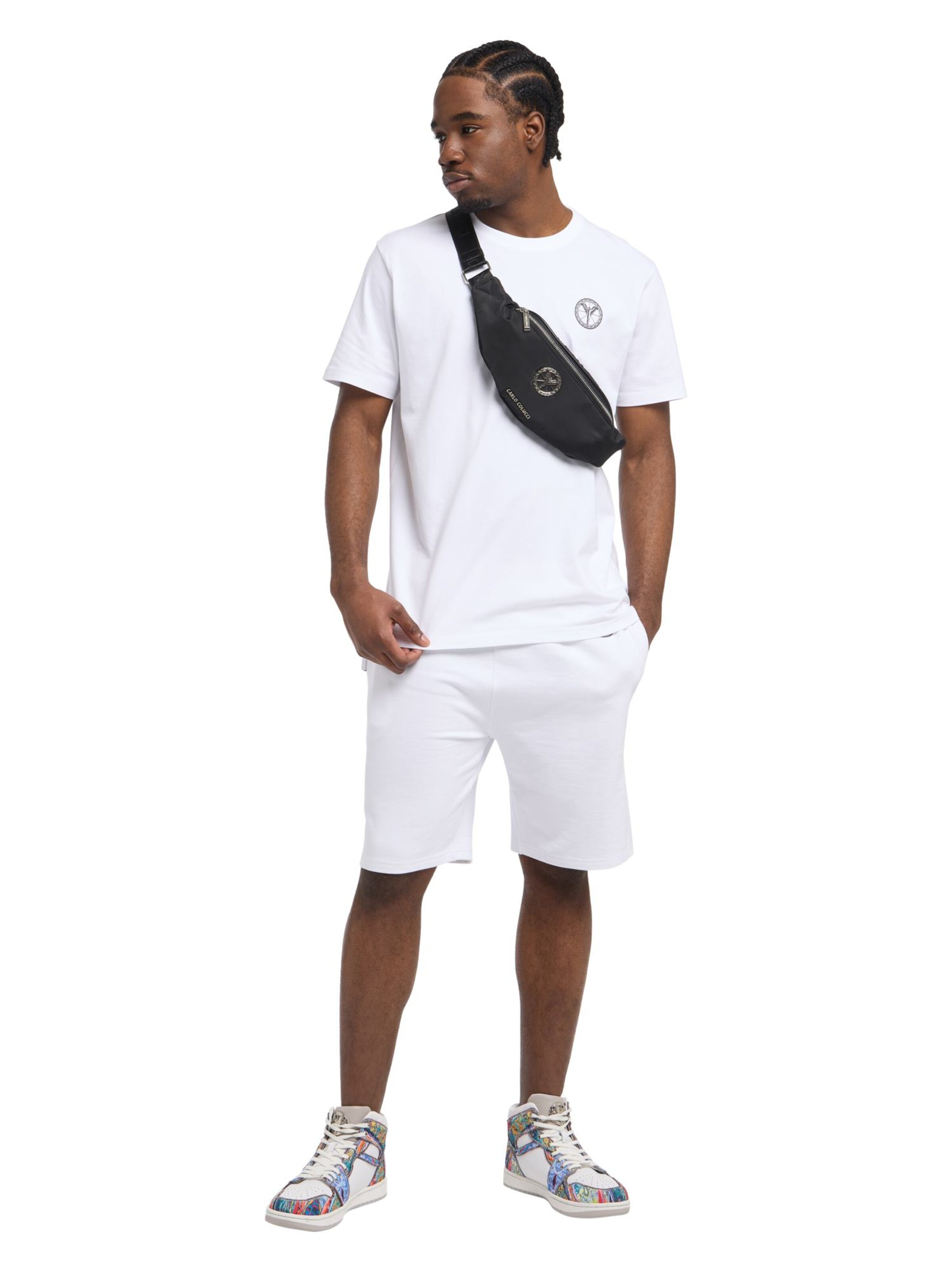 Carlo Colucci Shirt ' Demitri ' in Weiß