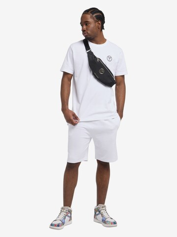 T-Shirt ' Demitri ' Carlo Colucci en blanc