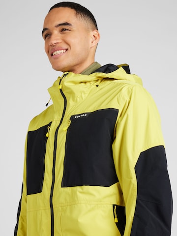 Veste de sport BURTON en jaune