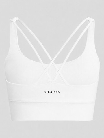 YO-GAYA Bralette Sports bra in White