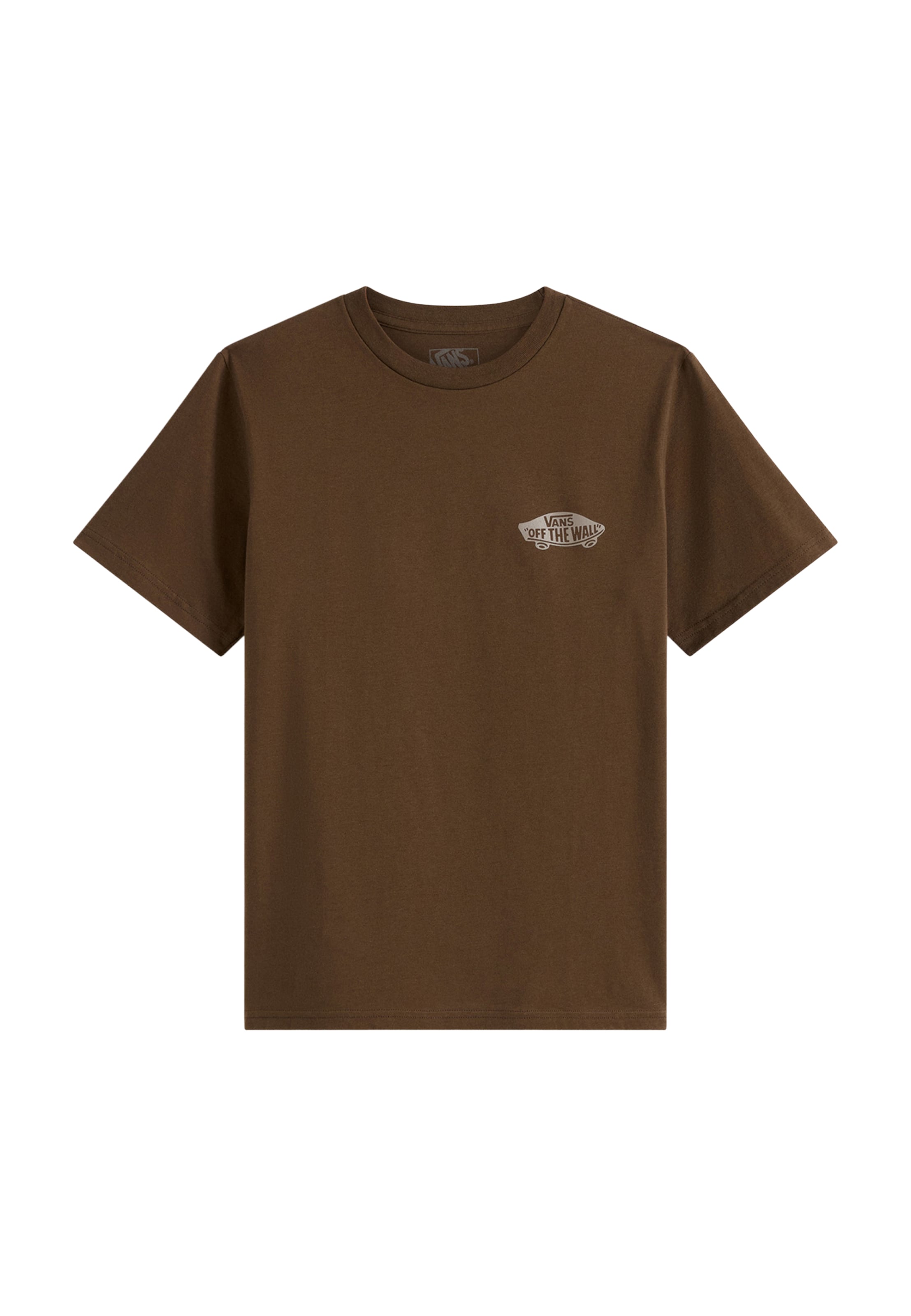 VANS - Camiseta 'DOUBLE STANDARD' en marrón: frente