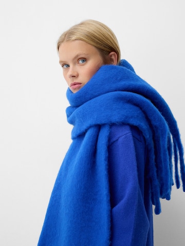 Bershka Schal in Blau
