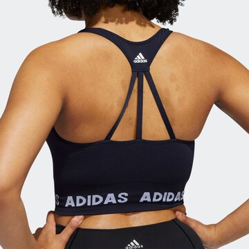 ADIDAS SPORTSWEAR Korzetová Sportovní podprsenka – modrá