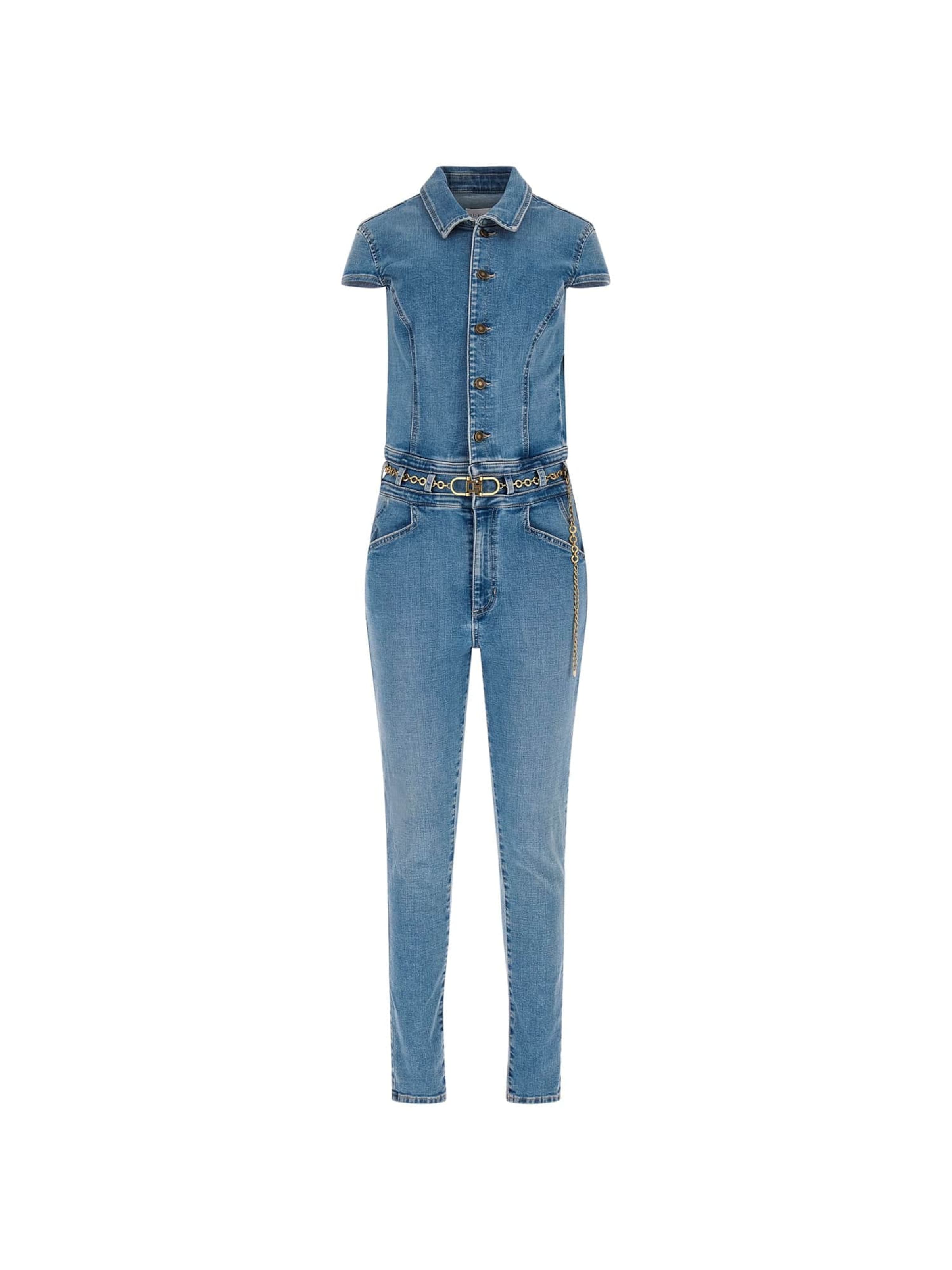 GUESS Jumpsuit in Blue: front