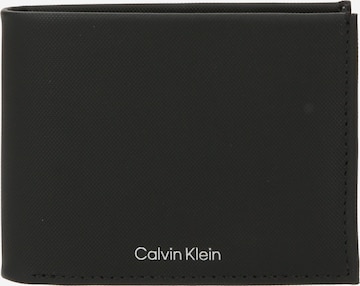 melns Calvin Klein Naudas maks 'MUST': no priekšpuses