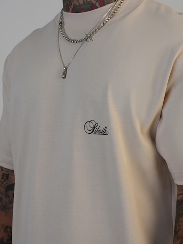 T-Shirt SikSilk en beige