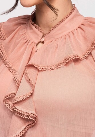 Ombre Blouse in Roze