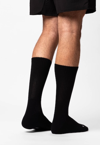 SNOCKS Laufsocken in Schwarz