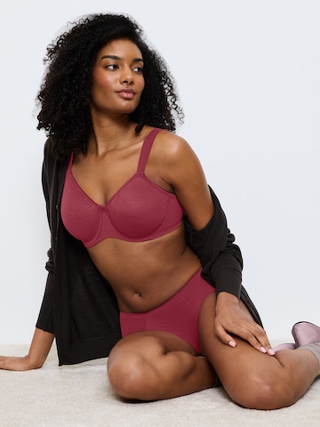 TRIUMPH Minimiser Bra ' Essential Minimizer ' in Red