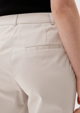 Regular Pantalon à plis s.Oliver BLACK LABEL en beige