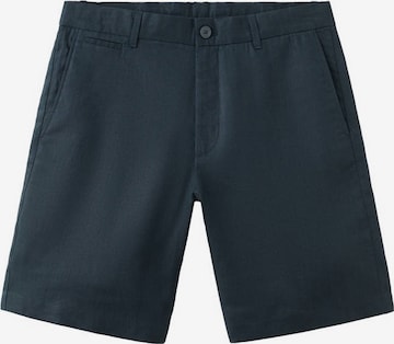 MANGO MAN Regular Shorts 'Carp' in Blau: Vorderseite