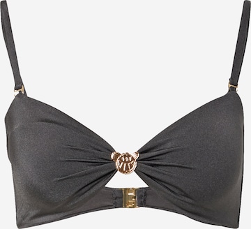 pilka Smiles Bandeau Bikinio viršutinė dalis 'Vivian': priekis