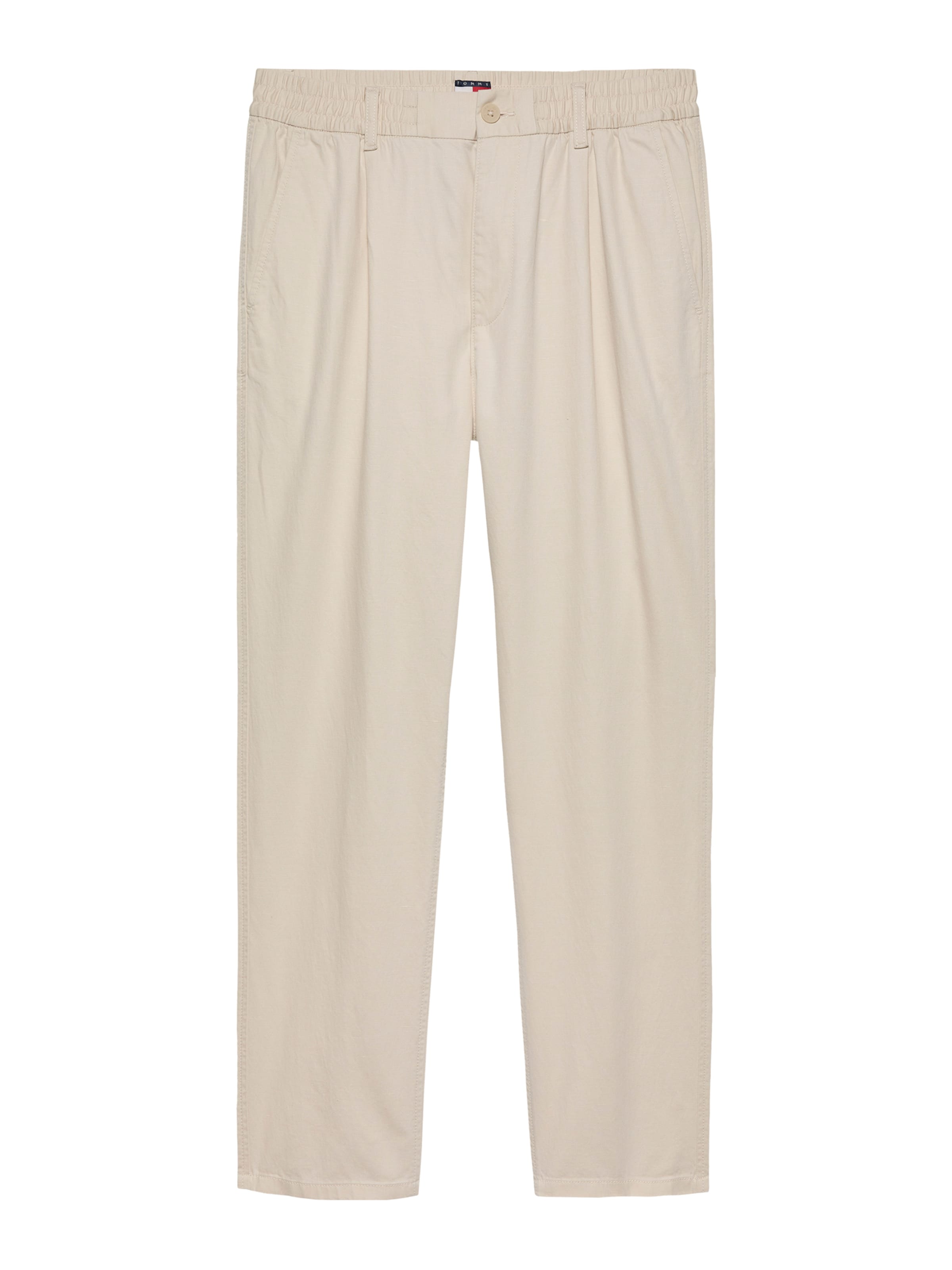 Tommy Jeans regular Παντελόνι τσίνο 'ISAAC' σε μπεζ: μπροστά