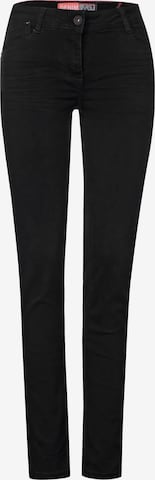 CECIL Loose fit Jeans in Black: front
