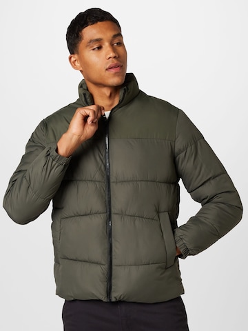 JACK & JONES Winter Jacket 'Chili' in Green: front