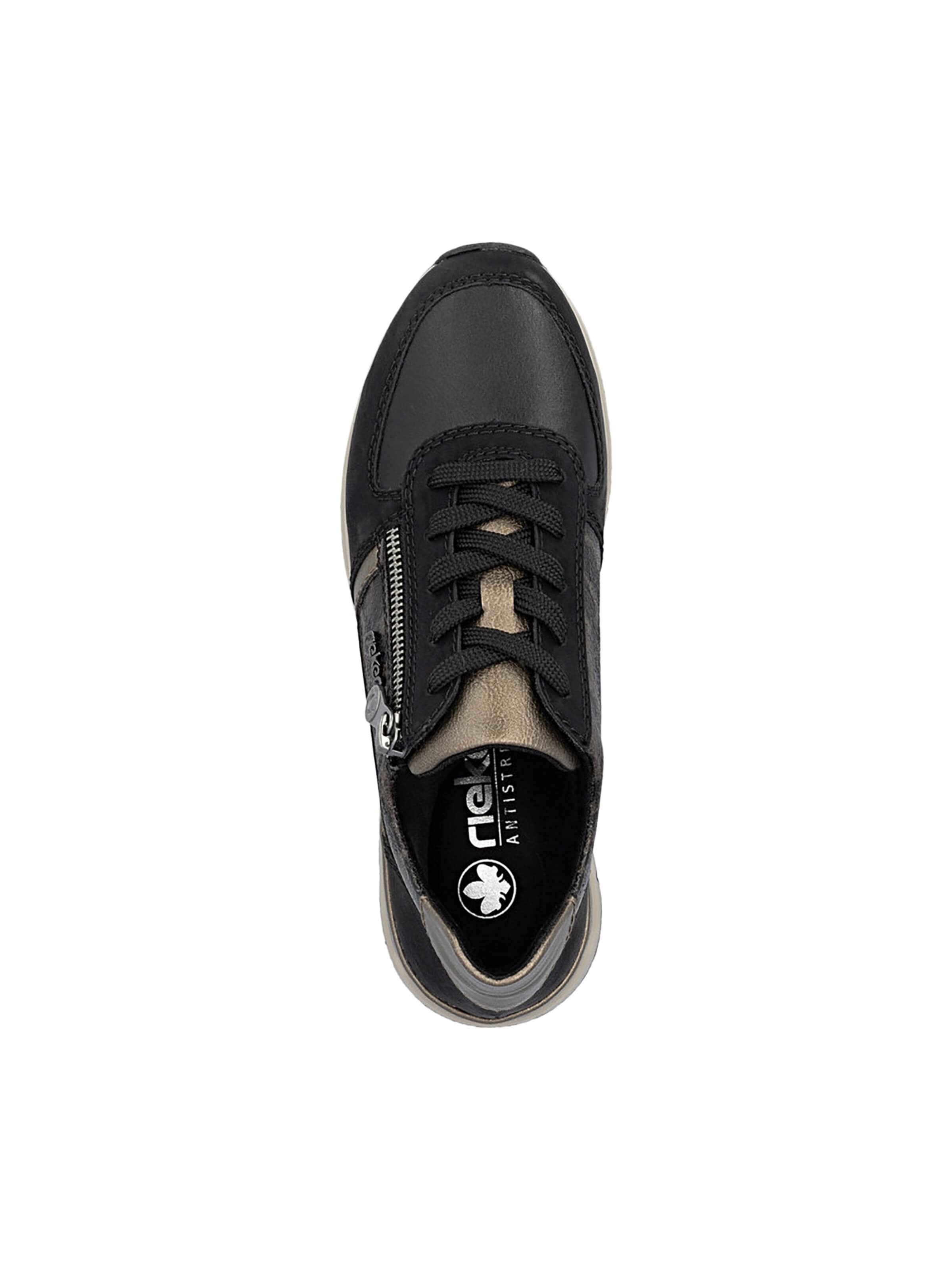 Scarpa stringata sportiva di Rieker in nero
