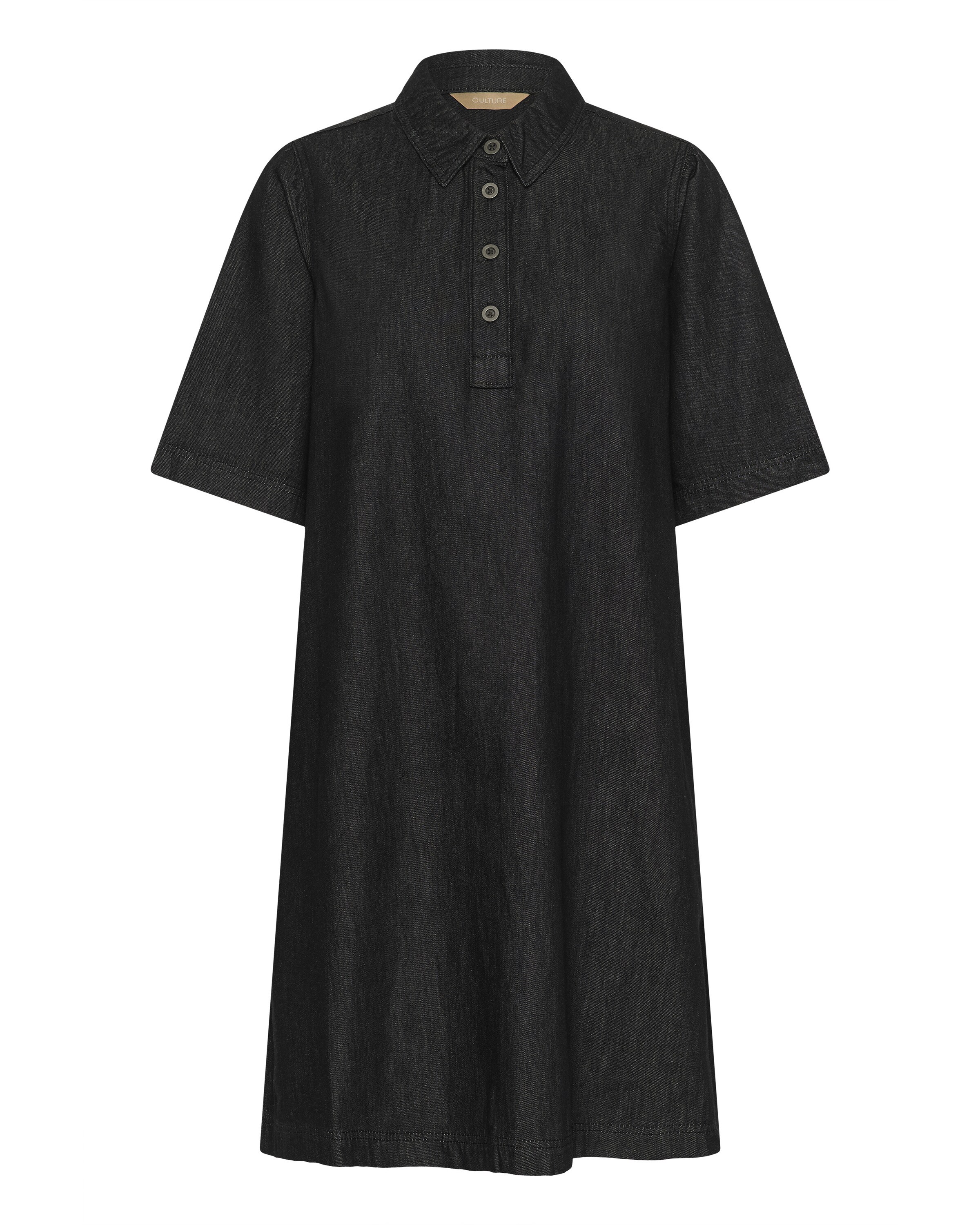 CULTURE Kjole 'CUWinnie Arpa' i sort: forside