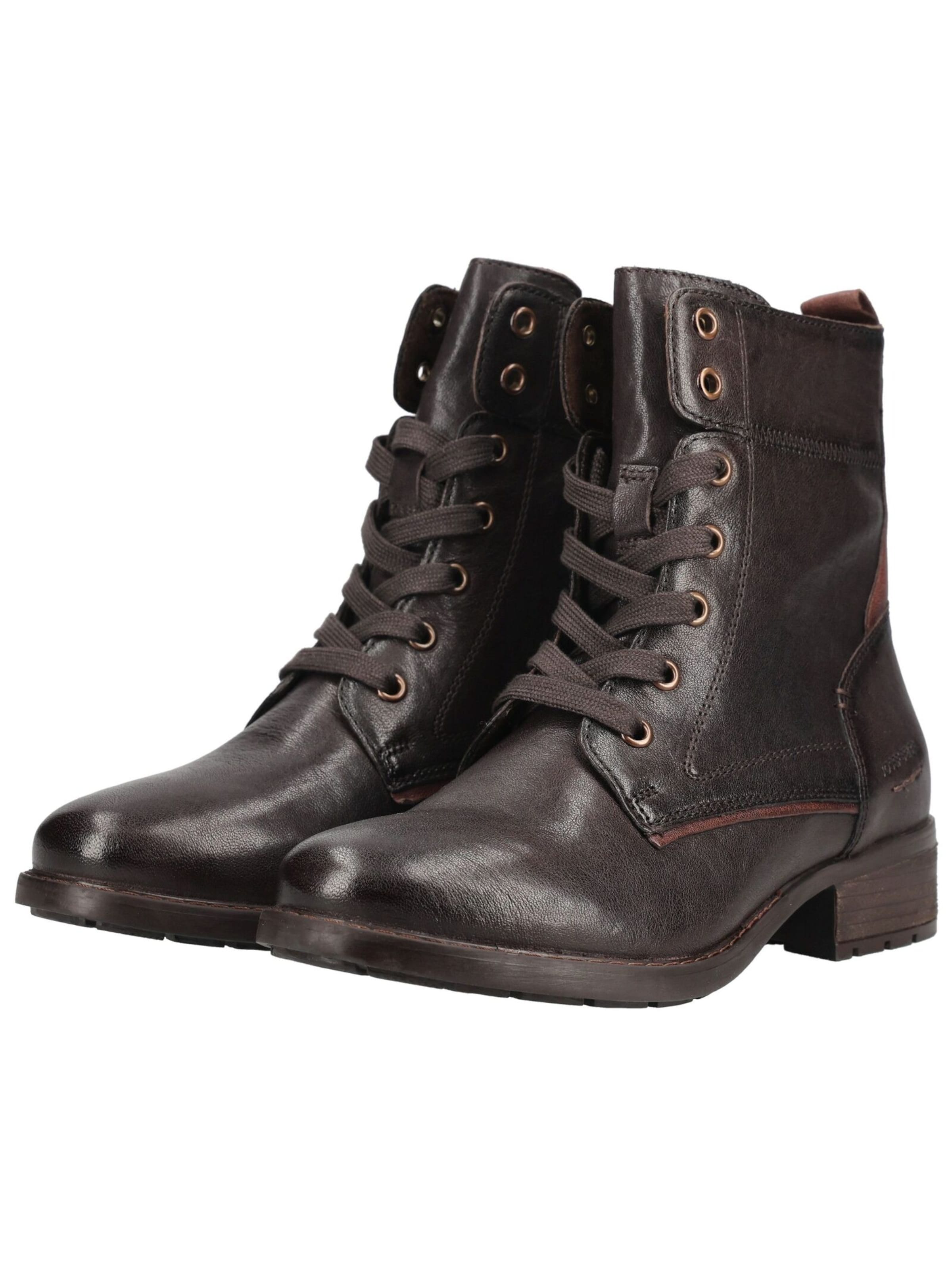 Bottines à lacets JOSEF SEIBEL en marron