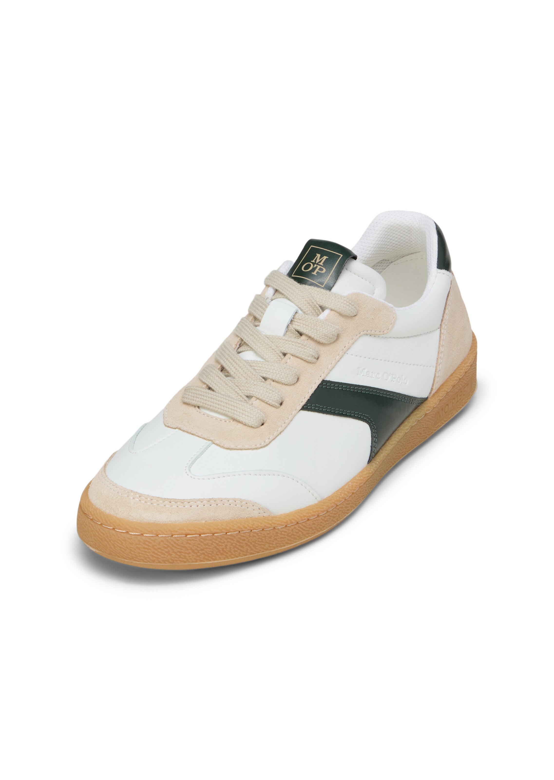 Marc O'Polo Sneakers laag 'Court' in Wit: voorkant
