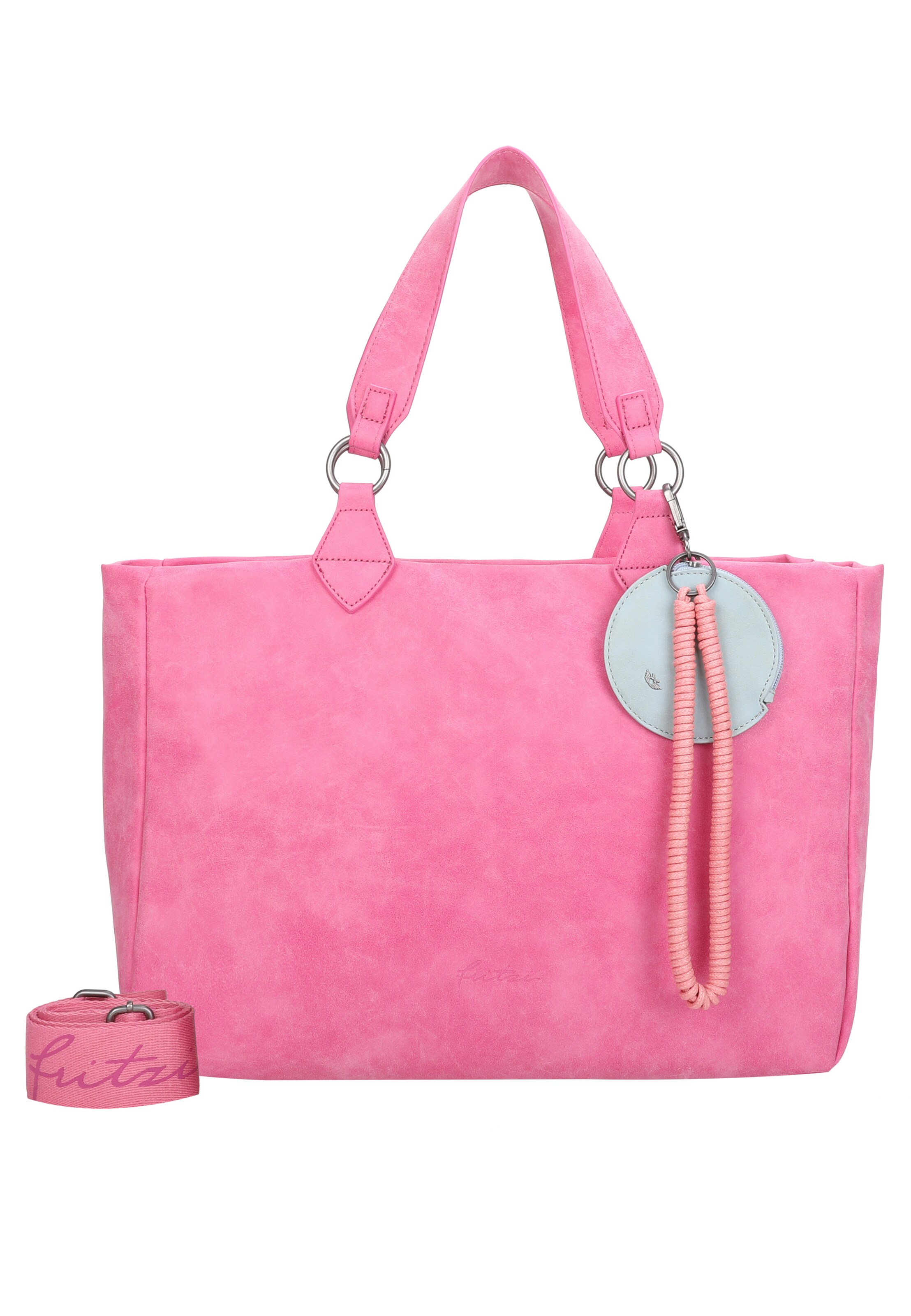 Fritzi aus Preußen Shopper 'Izzy Vintage' in Pink: Vorderseite