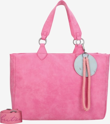 Fritzi aus Preußen Shopper 'Izzy Vintage' in Pink: front