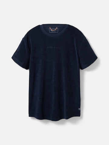 TOM TAILOR DENIM T-Shirt in Blau: predná strana